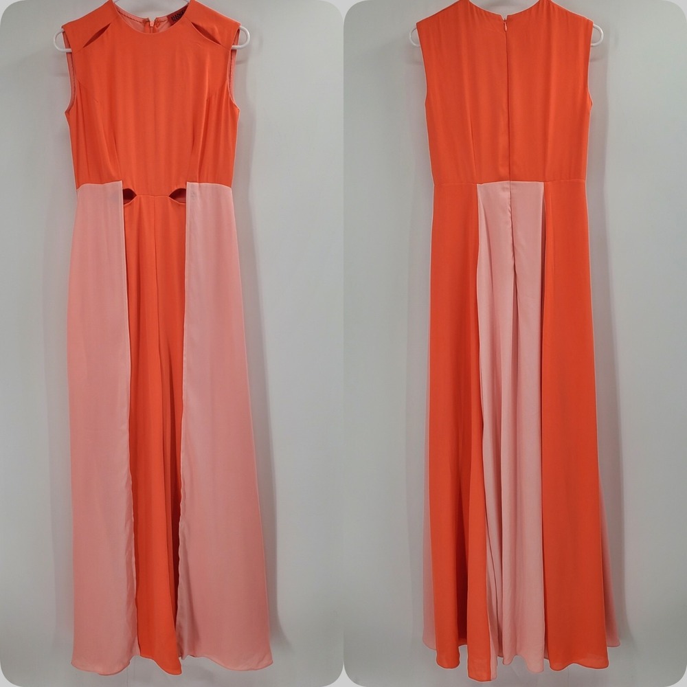 Women's Manika Nanda Paneled Colorblock Jumpsuit Size Medium NEW B6